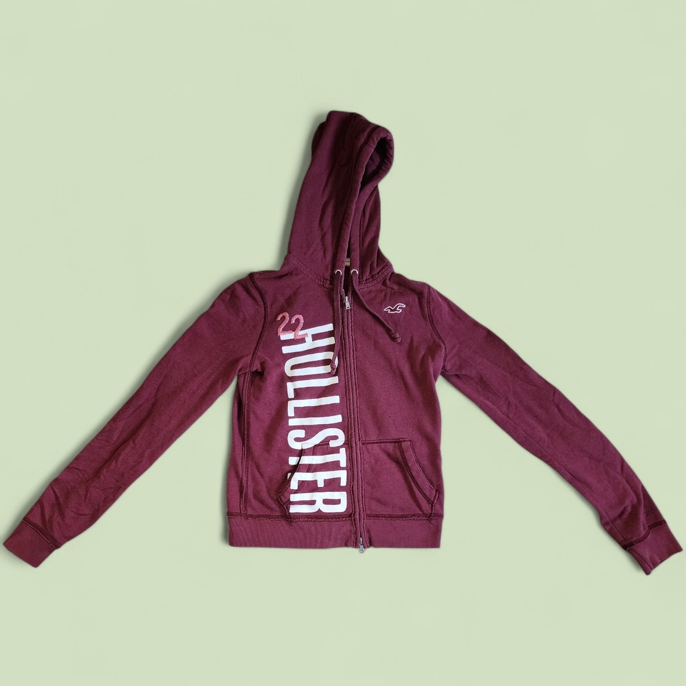 Hollister Maroon Hoodie